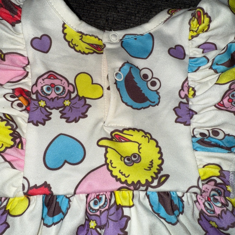 Sesame Street Baby Dress and Bloomers Set Size 6M - Picture 7 of 7